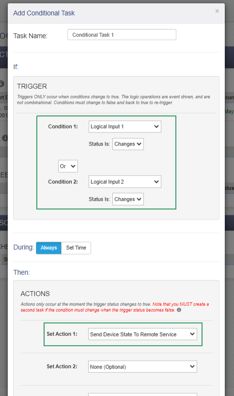 Add Conditional Task