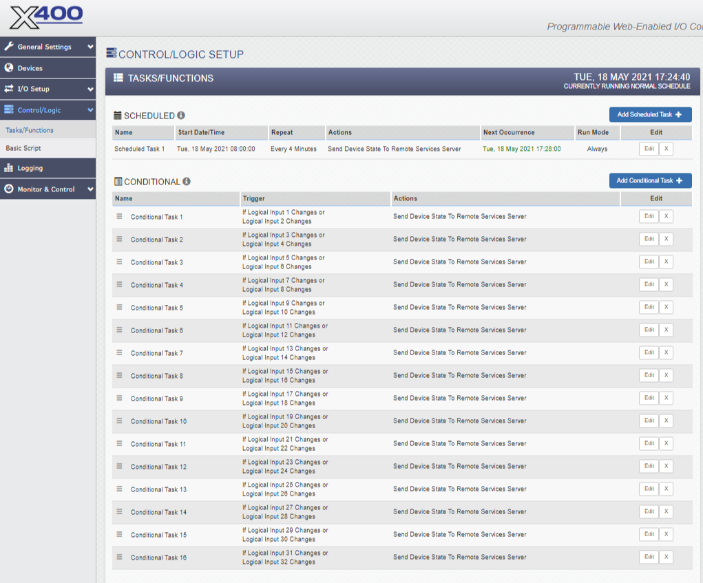 Conditional Task List