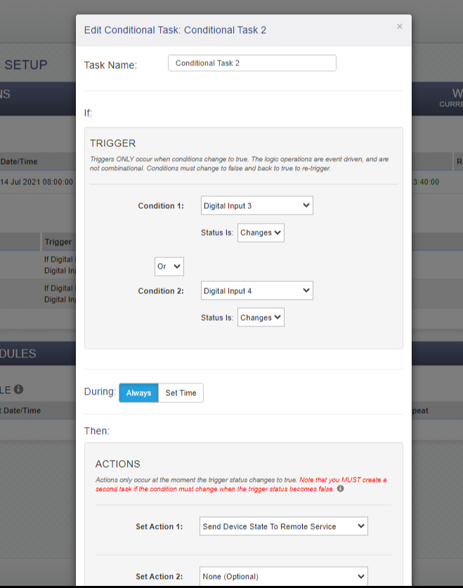 Add Conditional Task