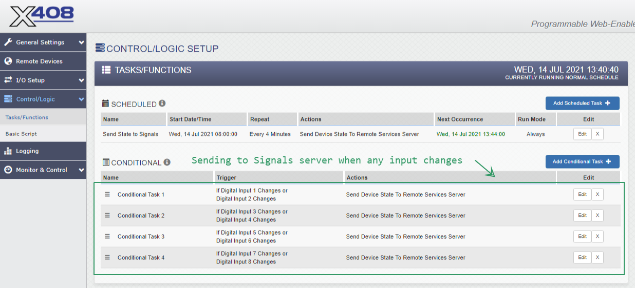 Conditional Task List