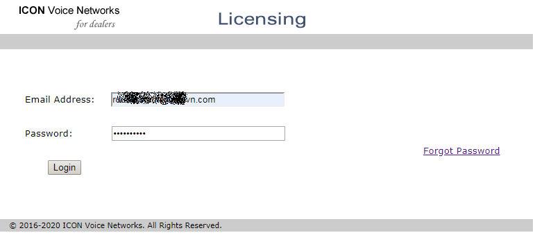 Dist License Login